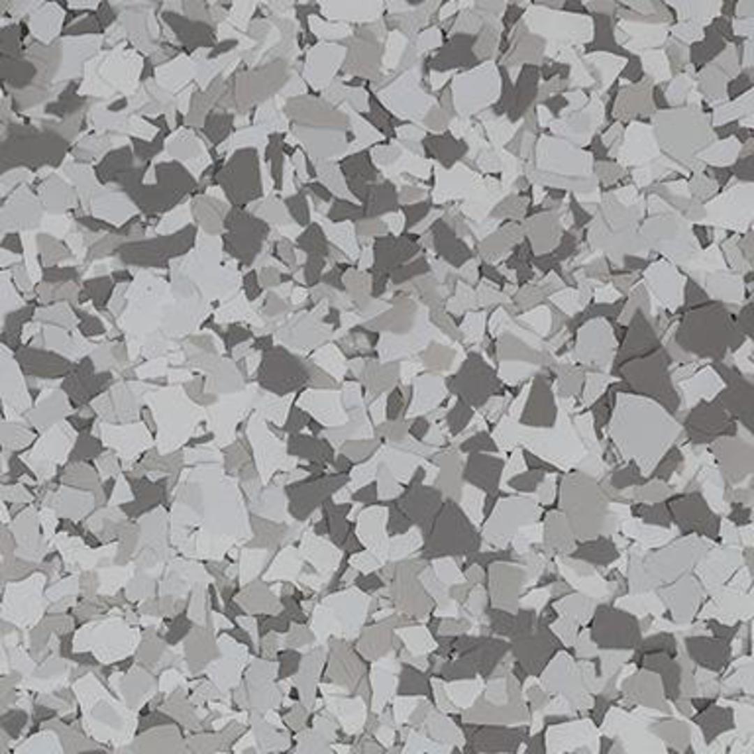 Epoxy flake floor